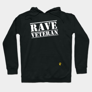 Rave Veteran - White Hoodie